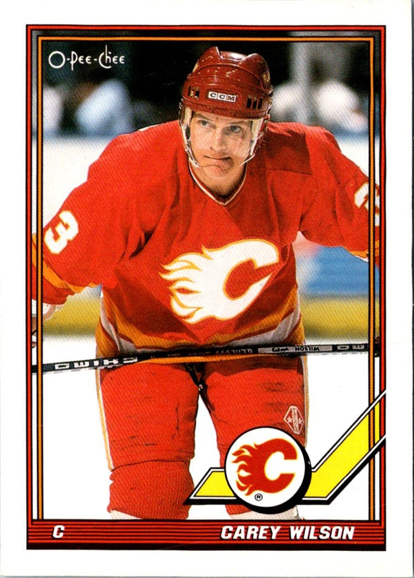 1991 O-Pee-Chee Carey Wilson #85