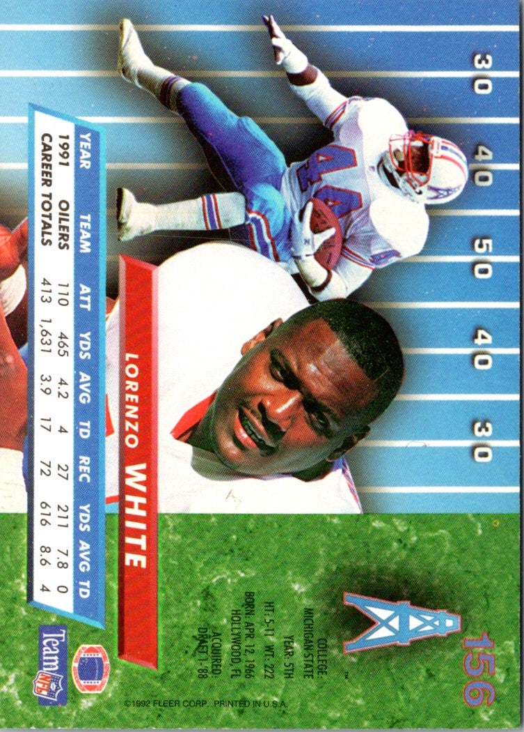 1992 Ultra Lorenzo White