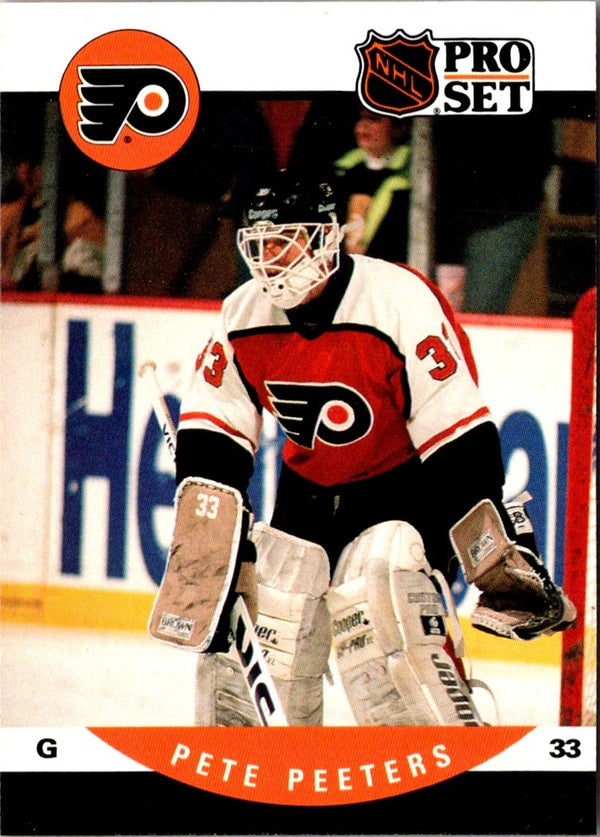 1990 Pro Set Pete Peeters #502