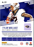 2021 Panini Prestige Tylan Wallace #225 Rookie