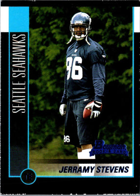 2002 Bowman Jerramy Stevens #170 Rookie