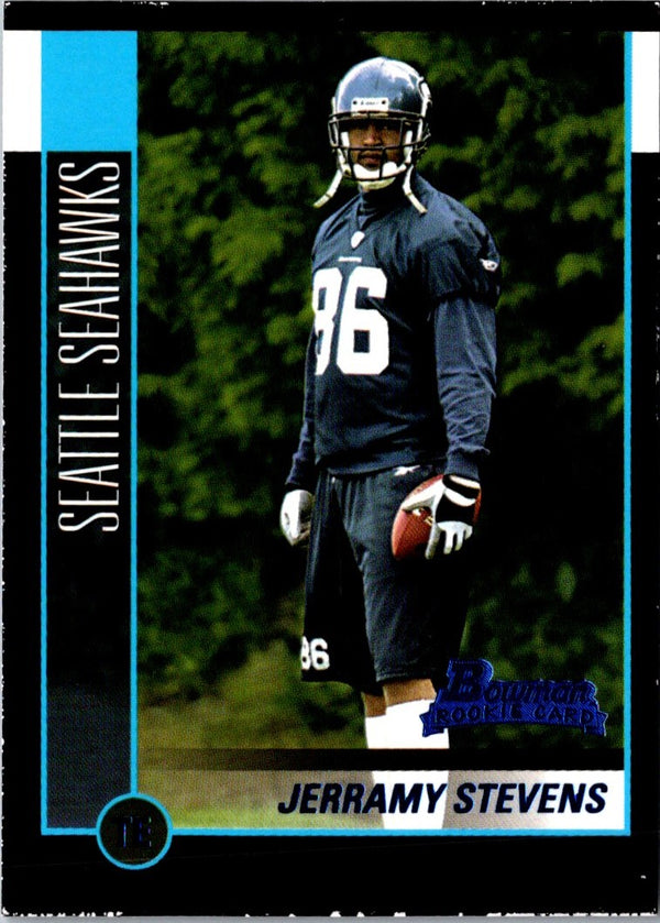 2002 Bowman Jerramy Stevens #170 Rookie