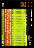 2005 Topps Carlos Lee #51