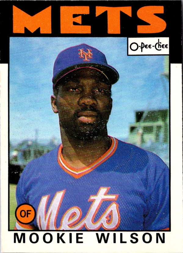 1986 O-Pee-Chee Mookie Wilson #315