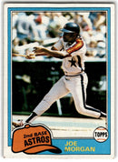 1981 Topps Joe Morgan