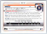 2020 Bowman Zach Daniels #BD-133