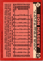 1986 O-Pee-Chee Ron Hassey #157