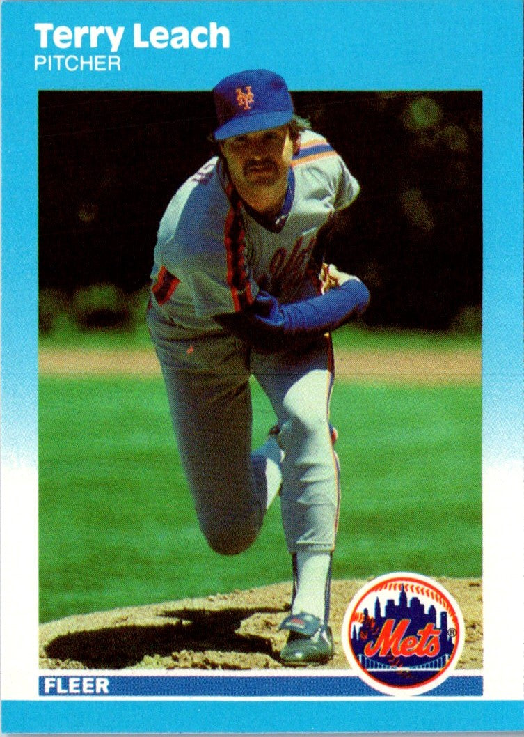 1987 Fleer Update Glossy Terry Leach