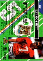 1993 Stadium Club Super Teams Bowl Jeff Gossett #403