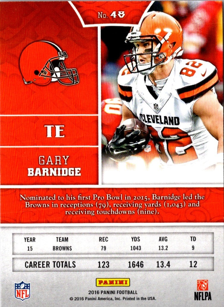 2016 Panini Gary Barnidge