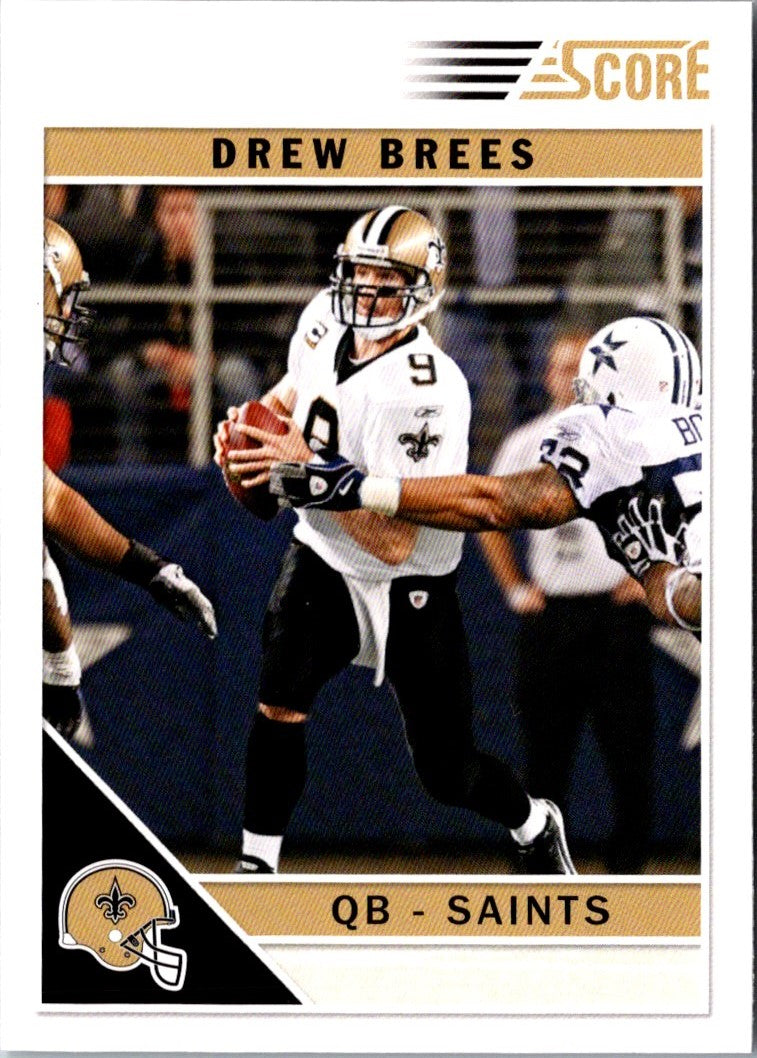 2011 Score Drew Brees