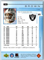 2000 Upper Deck Tim Brown #146