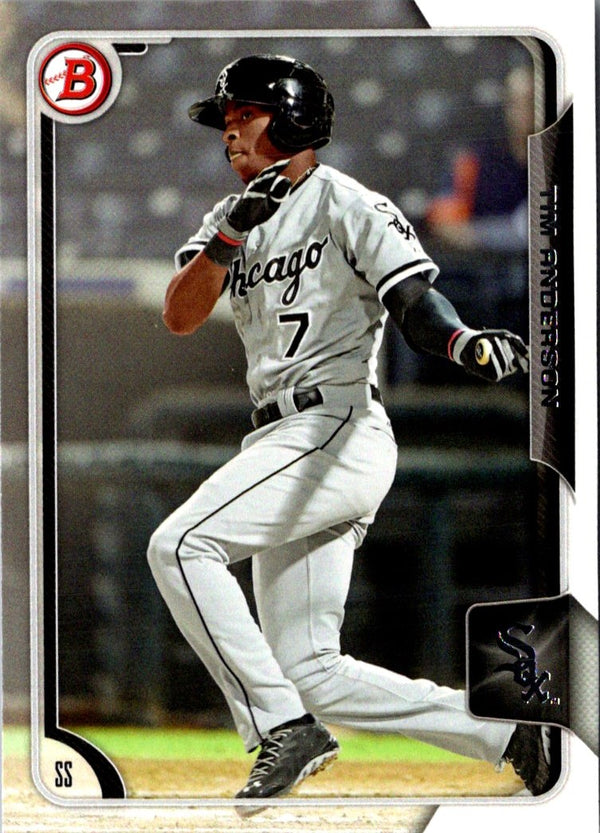 2015 Bowman Prospects Tim Anderson #BP81