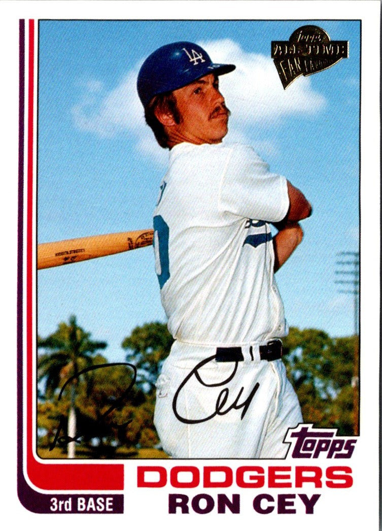 2003 Topps All-Time Fan Favorites Ron Cey