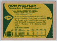 1989 Topps Ron Wolfley #280