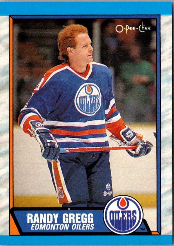 1989 O-Pee-Chee Randy Gregg #229