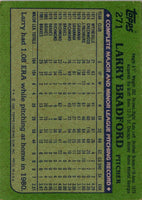 1982 Topps Larry Bradford #271