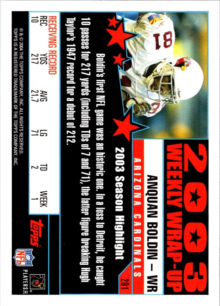2004 Topps Anquan Boldin