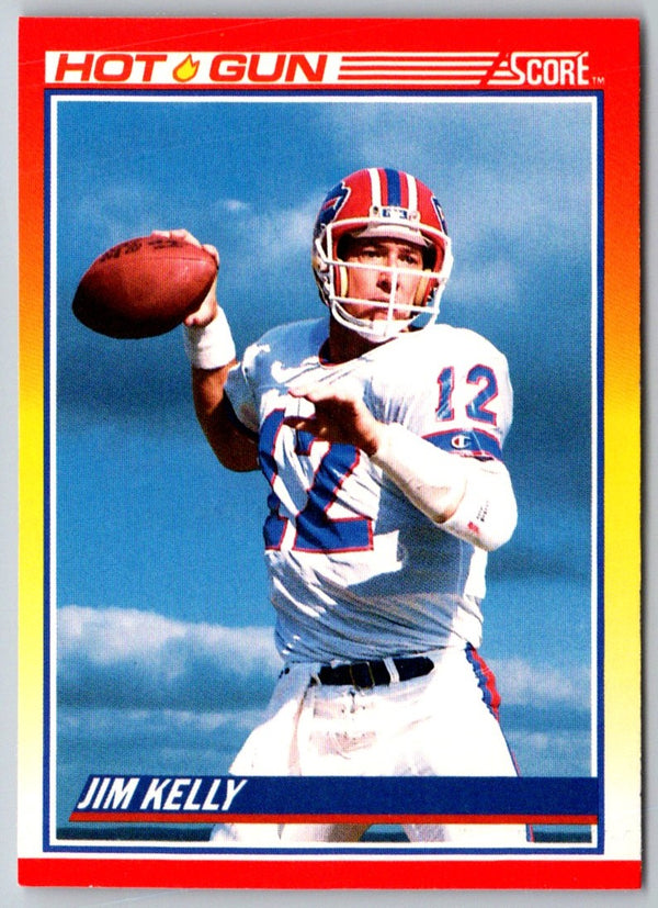 1990 Score Jim Kelly #318