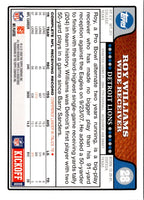 2008 Topps Kickoff Roy Williams #28