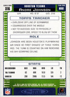 2006 Topps Total Andre Johnson #316