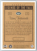 1999 Upper Deck Retro Legends of the Fall Vinny Testaverde