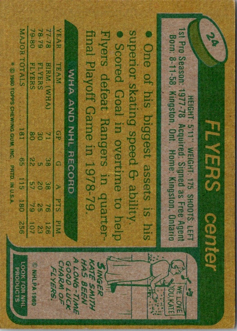 1980 Topps Ken Linseman