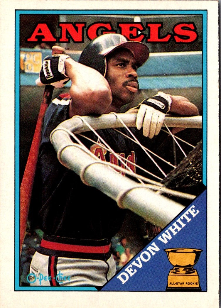 1988 O-Pee-Chee Devon White