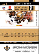 2011 Score Chris Ivory