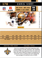 2011 Score Chris Ivory #178