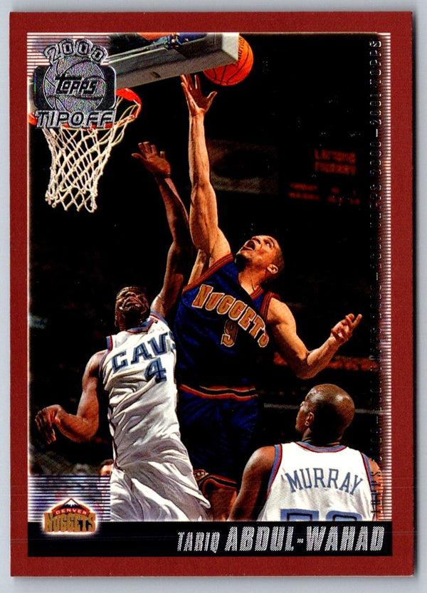 2000 Topps Tipoff Tariq Abdul-Wahad #35