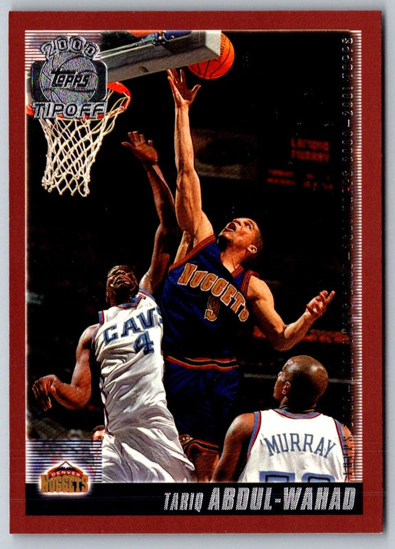 2000 Topps Tipoff Tariq Abdul-Wahad #35