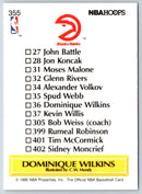 1990 Hoops Dominique Wilkins