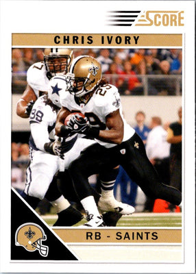2011 Score Chris Ivory #178