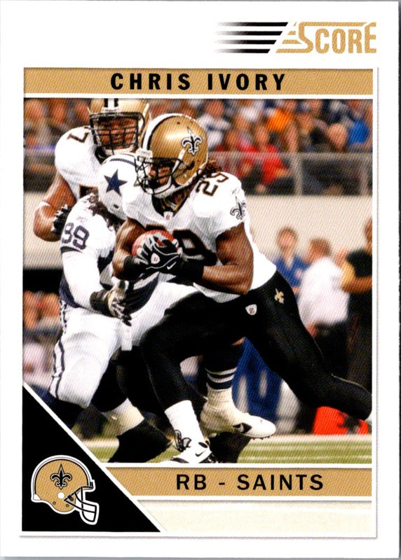 2011 Score Chris Ivory #178