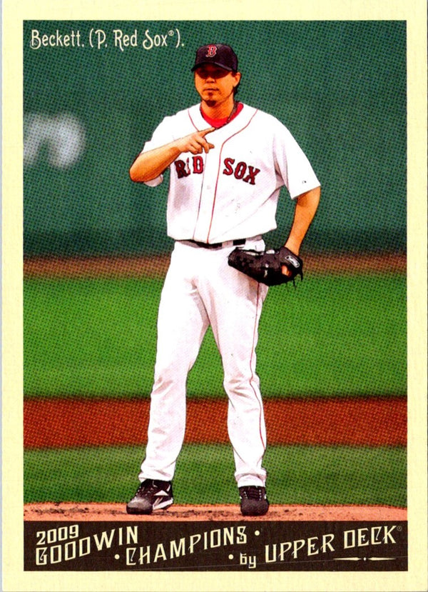 2009 Upper Deck Goodwin Champions Josh Beckett #67