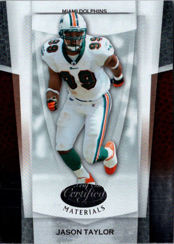2007 Leaf Certified Materials Jason Taylor #82