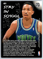 1995 Skybox Stay In School #481