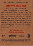 2006 Bowman Heritage Prospects Shawn Riggans