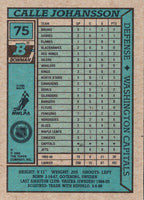 1990 Bowman Calle Johansson #75