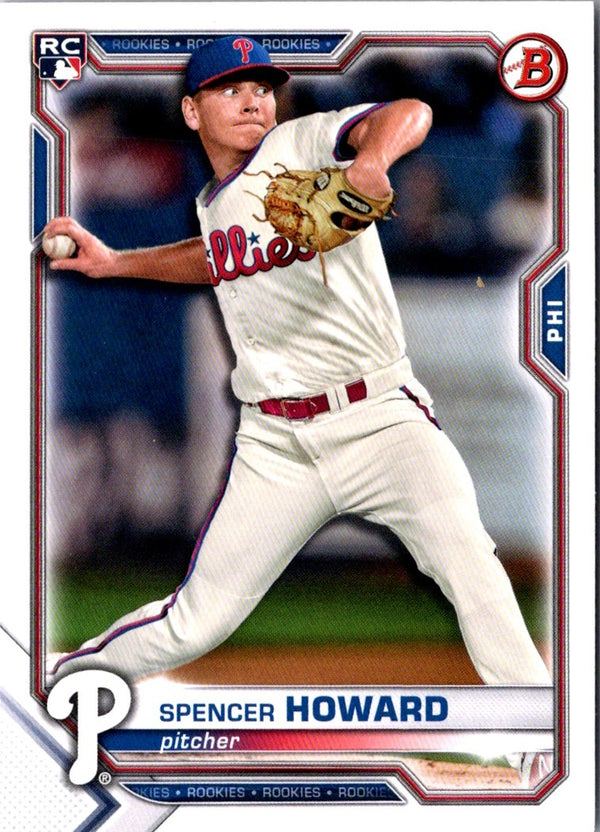 2021 Bowman Spencer Howard #16 Rookie