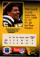 1991 Wild Card Junior Seau #38
