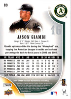 2009 SP Authentic Jason Giambi #89
