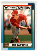 1990 Topps Tiffany Cris Carpenter