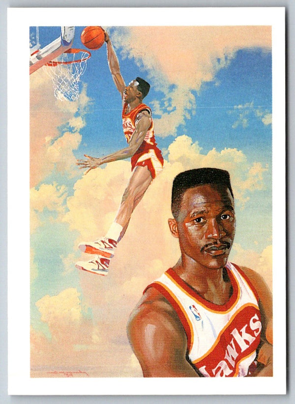 1990 Hoops Dominique Wilkins #355
