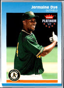 2002 Fleer Platinum Jermaine Dye