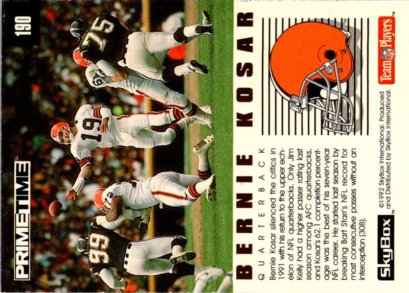 1992 Skybox Impact Bernie Kosar