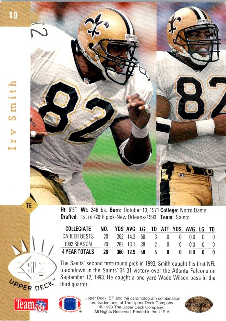 1993 SP Irv Smith