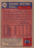 1985 Topps Rafael Septien #48