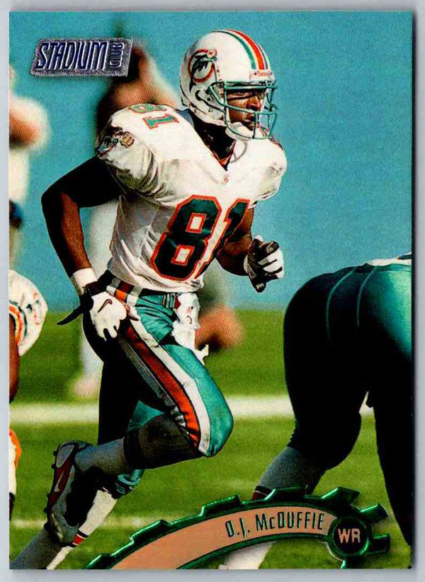 1997 Topps Stadium Club Football O.J. McDuffie #249